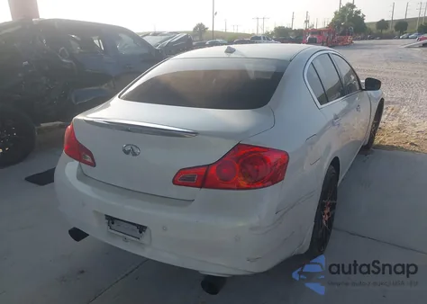 2012 Infiniti G37X z USA, uszkodzony, nr VIN JN1CV6AR4CM681648